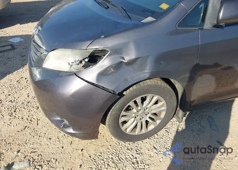 2013 Toyota Sienna Xle V6 8 Passenger из США, поврежденный, VIN 5TDYK3DC3DS393899